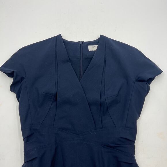 MM Lafleur Emma Mini Dress Navy Blue - Picture 5 of 9